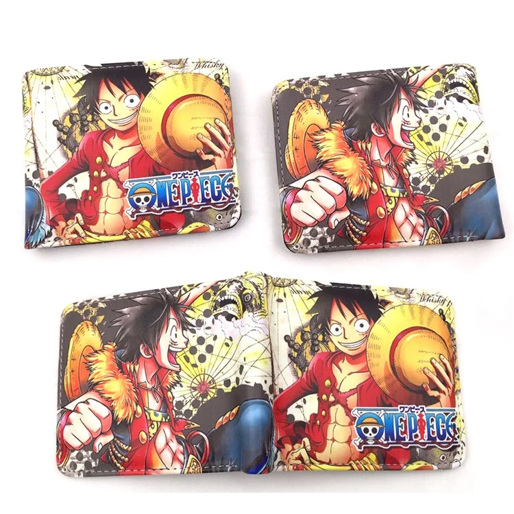 

Cartoon Lufei Solon Wallet Men and Women Short Style Students and Young People Cartoon Wallets Creative Leather Purses
