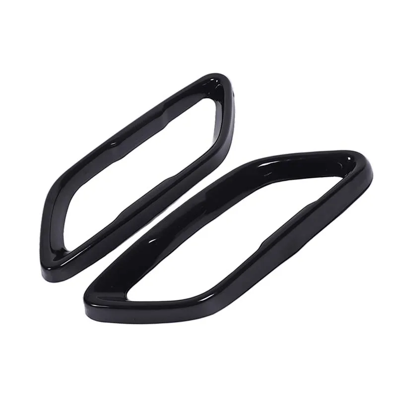 

Для BMW 8 серии G14 G15 G16 2019-2025 + нержавеющая сталь черный автомобильный глушитель выхлопной трубы крышка внешние аксессуары