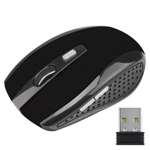 

DPI Mouse 2.4GHz Wireless Mouse 6 Buttons Optical Gaming Mouse Gamer Wireless Mice with USB Receiver for PC Computer