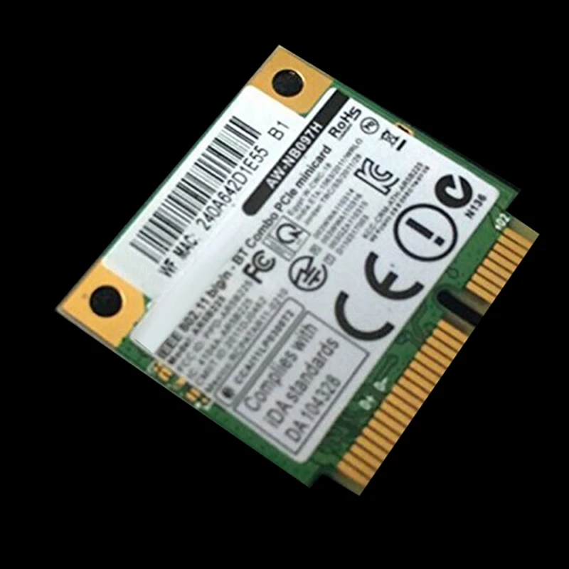 5X SSEA Новинка для Azurewave AW-NB097H AW-NB100H AR3012 AR5B225 Half Mini PCI-E Wifi BT4.0 Wlan Беспроводная карта