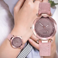 fashion women starry sky watch brand quartz watches quicksand surface gift lightning offers wristwatches watch lover clock 2022