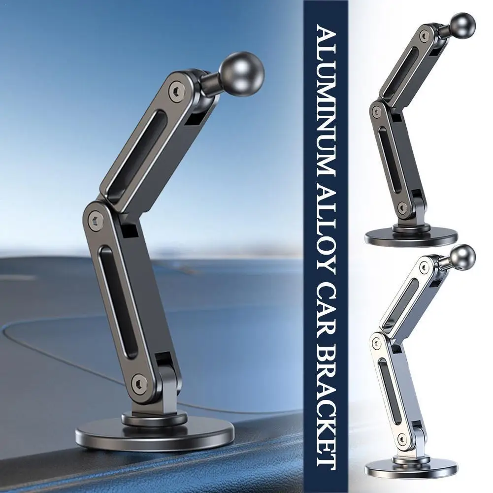 

17mm Universal Ball Head Arm Base Car Phone Holder Mount Bracket Magnetic Desktop Dashboard Suction Adapter Stand Ball Wall H8O2