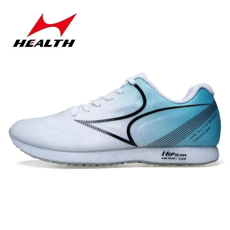 Professional Running Shoes Lightweight Mesh  Rope Lace-Up Student Sports Triple  High Long Jump Sneakers