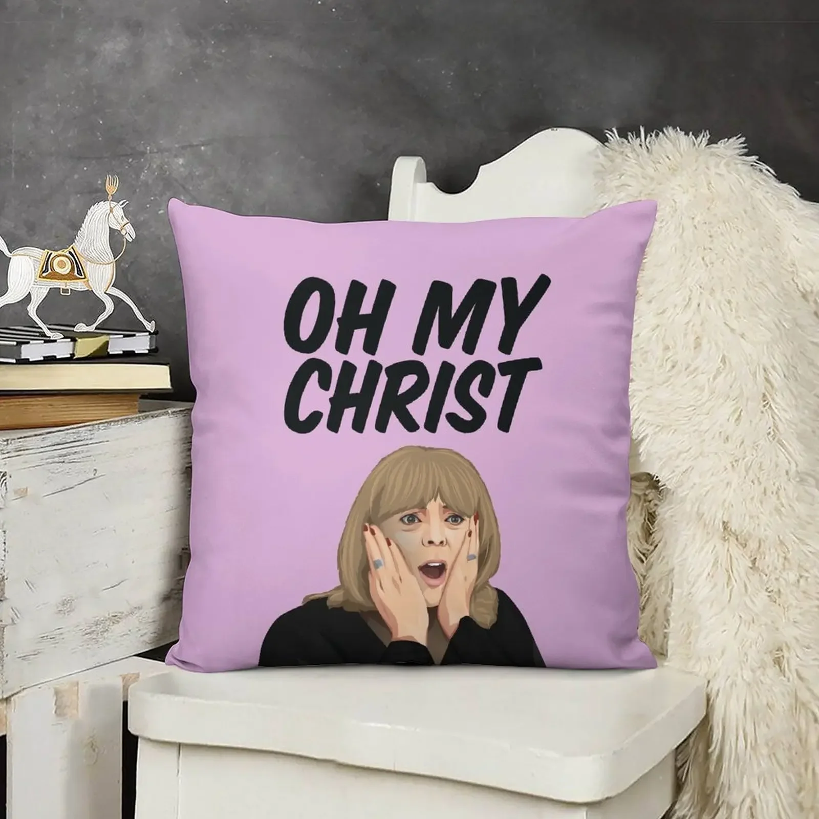 Пам О Мой Христос! Подарочная подушка Gavin and Stacey подушки для дивана роскошный