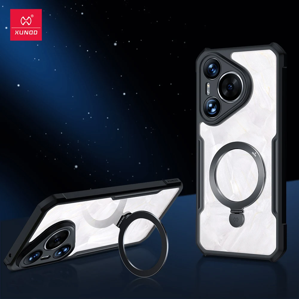 Чехол Xundd для Huawei Pura 70 P70 Pro Plus с ультрамагнитным держателем чехол подушкой