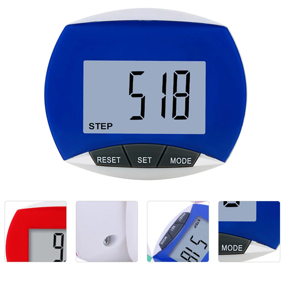 

Walking Pedometer Step 3D Digital Fitness Accurate Calorie Distance Step Daily Monitor for Men Kids ( )