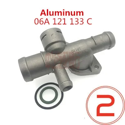 Соединитель шланга охлаждающей жидкости из алюминиевого сплава подходит для Golf