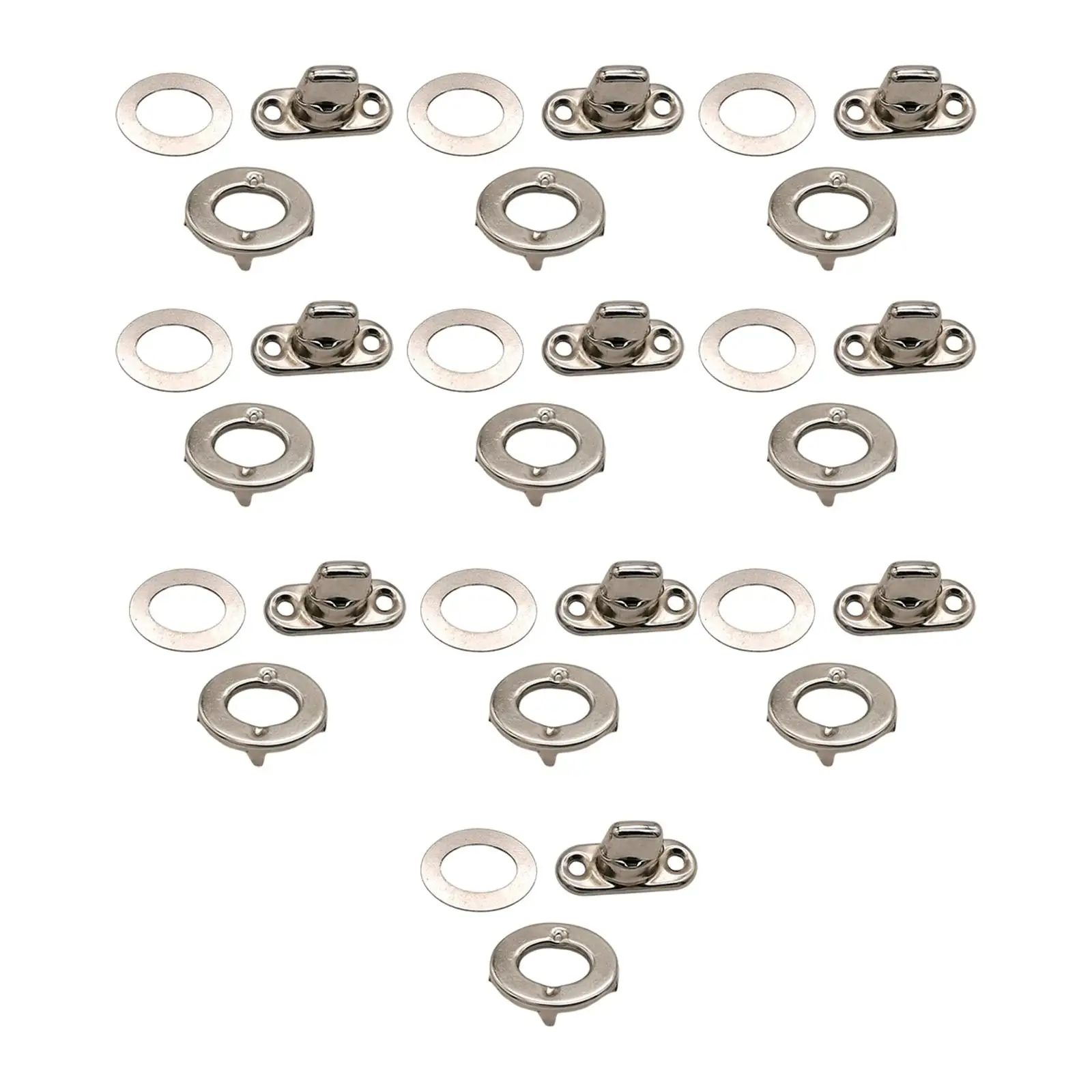 10x Zinc Alloy Rotary Button Bag Twist Lock Anti  Hardware Durtable Box  latches for Trinket  Luggage