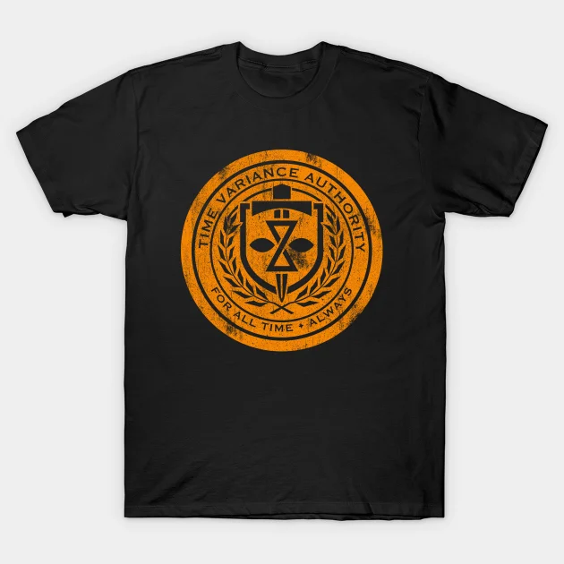 

Men/Women's Summer Black Street Fashion Hip Hop Time Organization Logo Distressed Texture T-shirt Cotton Tees Short Sleeve Tops