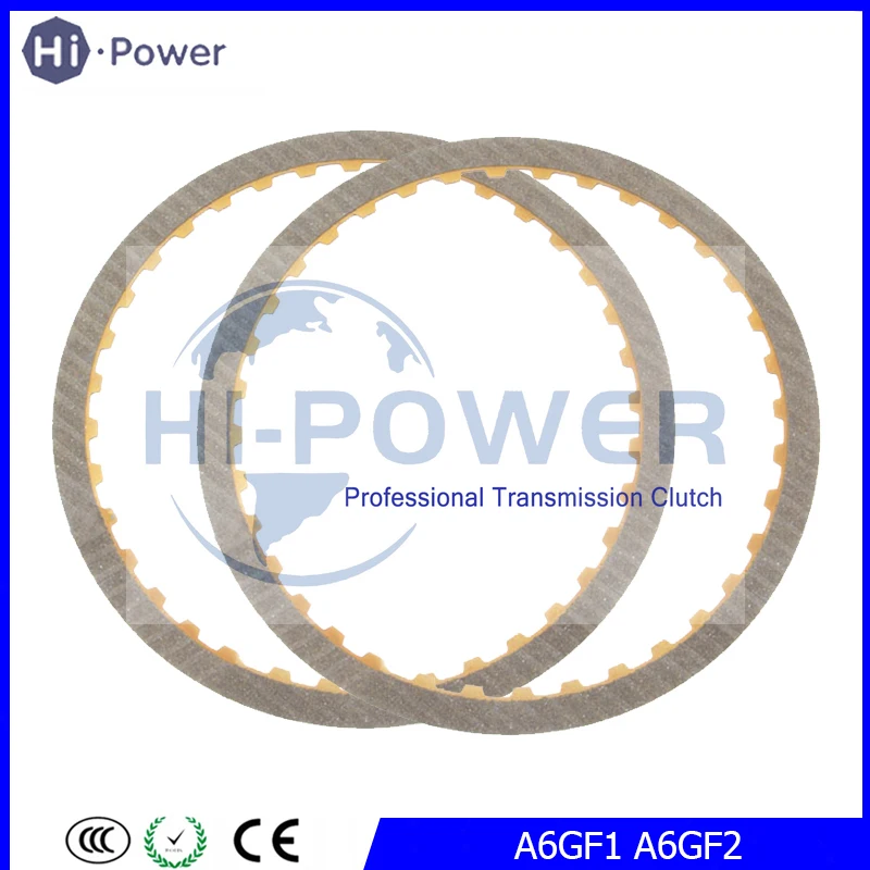 Фрикционная пластина передачи 2-6 A6GF1 A6GF2, тормоз 09-up (36T 1,8 мм 169 мм) для комплекта дисков коробки передач HYUNDAI