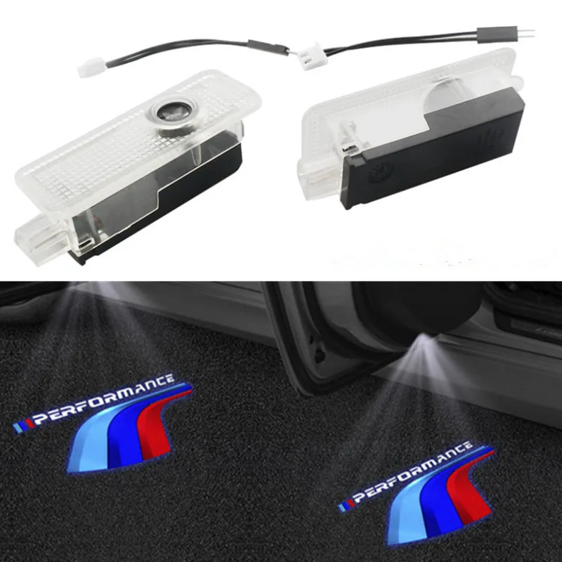 

2Pcs Car LED door logo light 50 Anniversary for X5 E70 E60 F10 F20 F30 X1 X3 X6 Z E90 E90 E92 E83 E87 E46 1 3 5 6 7 series