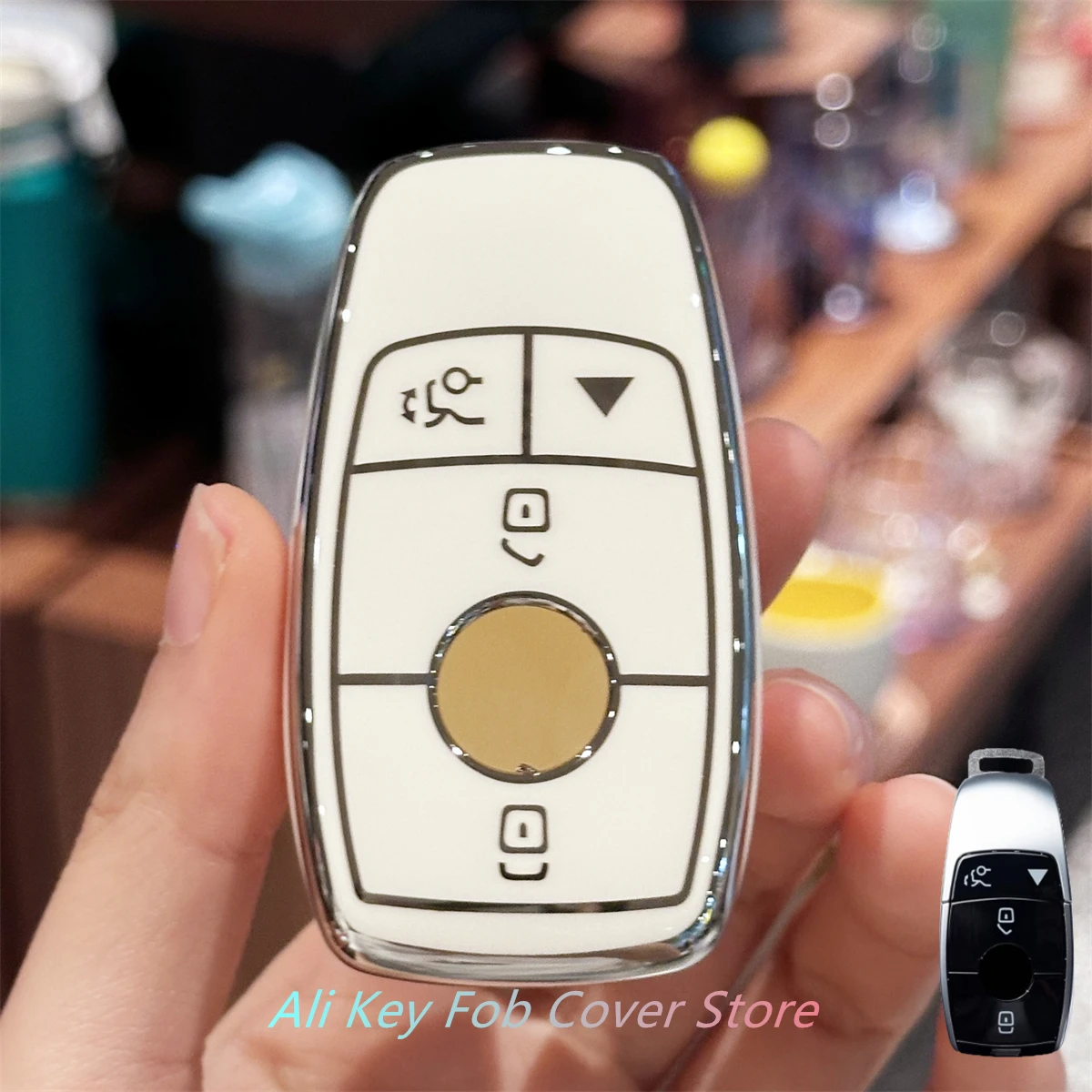 

Чехол Для Ключей Автомобиля Mercedes-Benz A-Class, C-Class, G-Class, E-Class, S-Class 2019-2021, Из ТПУ