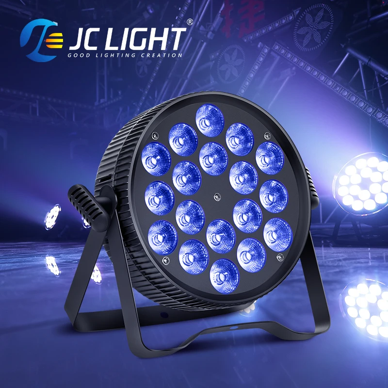

Stage Light Led Par Aluminum Cast DMX RGBW 96W Dj Lights Sound Activated Powerful Led Wash Uplighting for Church Wedding Clubs