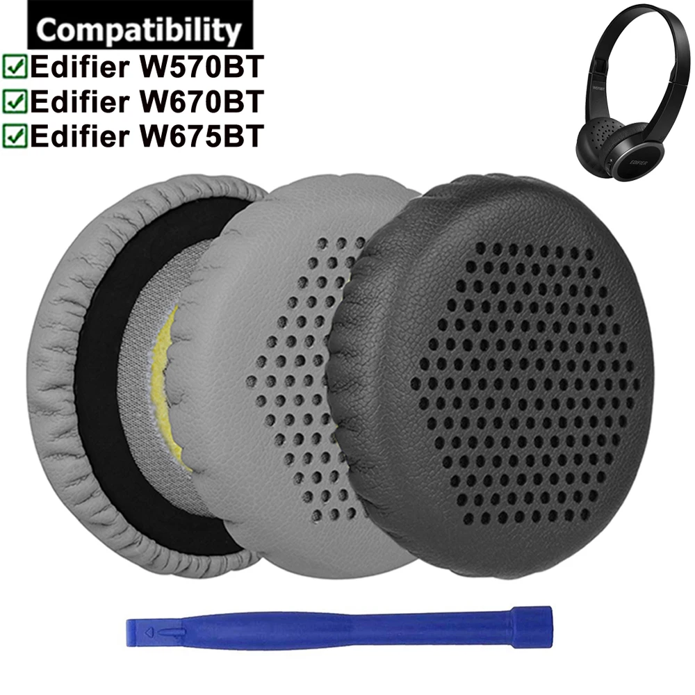 Сменные женские амбушюры, амбушюры, подушки, амбушюры, поролоновые запасные части для Edifier W570BT W670BT W675BT, Накладные наушники