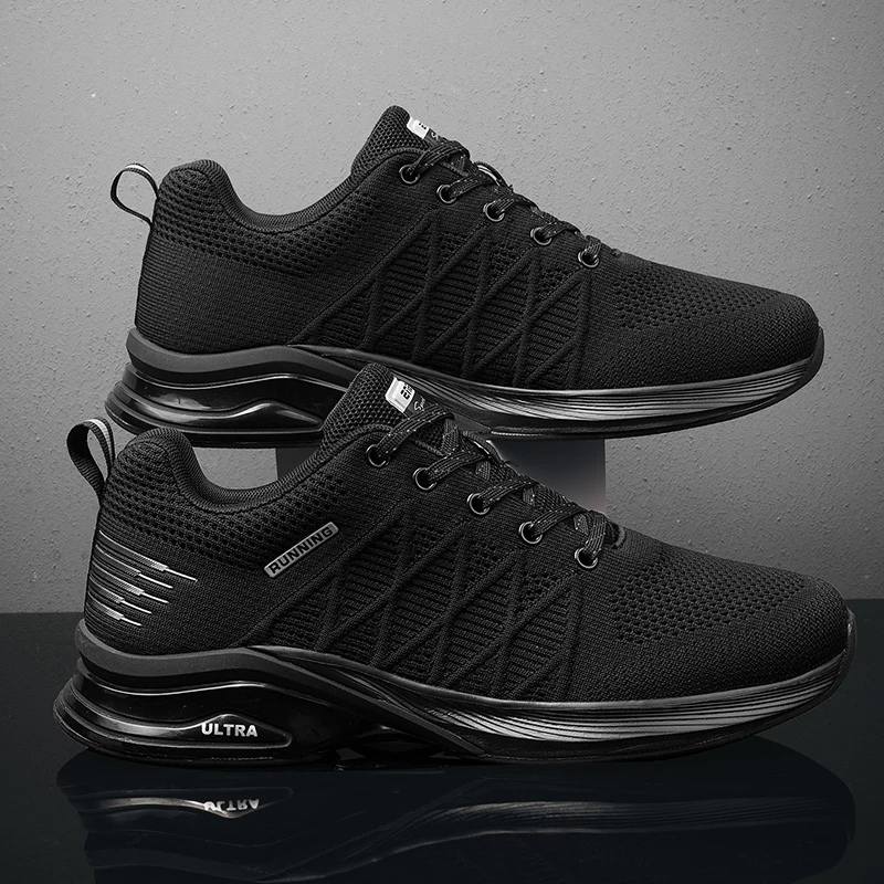 

Men Casual Shoes Running Shoes for Men Breathable Cushioning Training Sneakers Male Outdoor Anti-Slip Trekking Sports Shoes