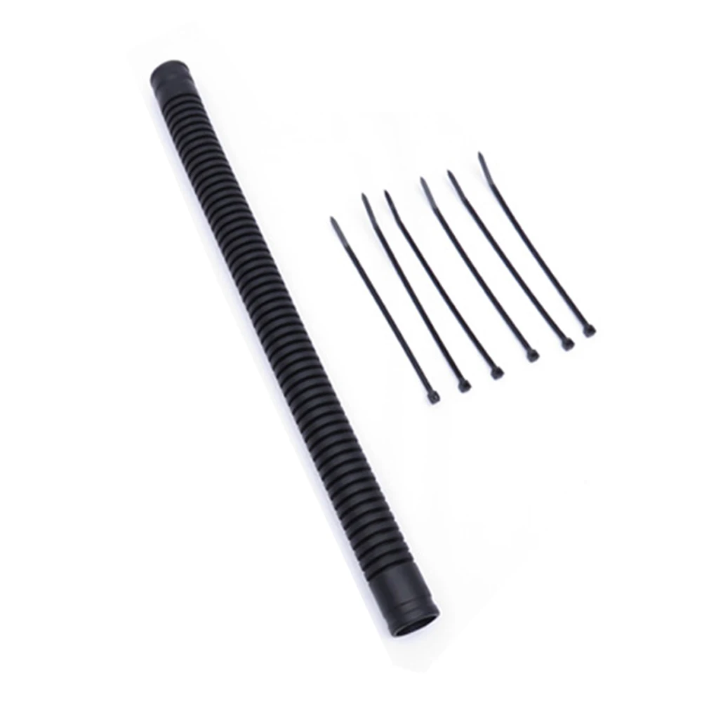 

Scuba Diving Corrugated Exhaust Hose Universal Plastic Replacement Charge Relief Pipe Water Sports Connector 12inch