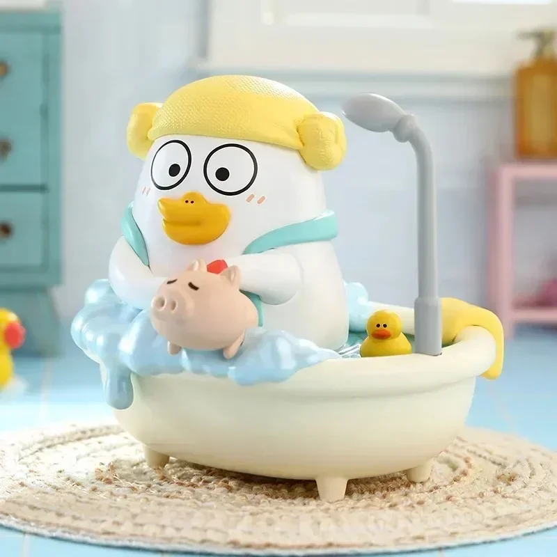 Фото POP MART Серия Duckyo's Leisure Life: Коллекционные фигурки-сюрпризы в закрытых коробках — милые аниме-персонажи, подарок для девочек №1