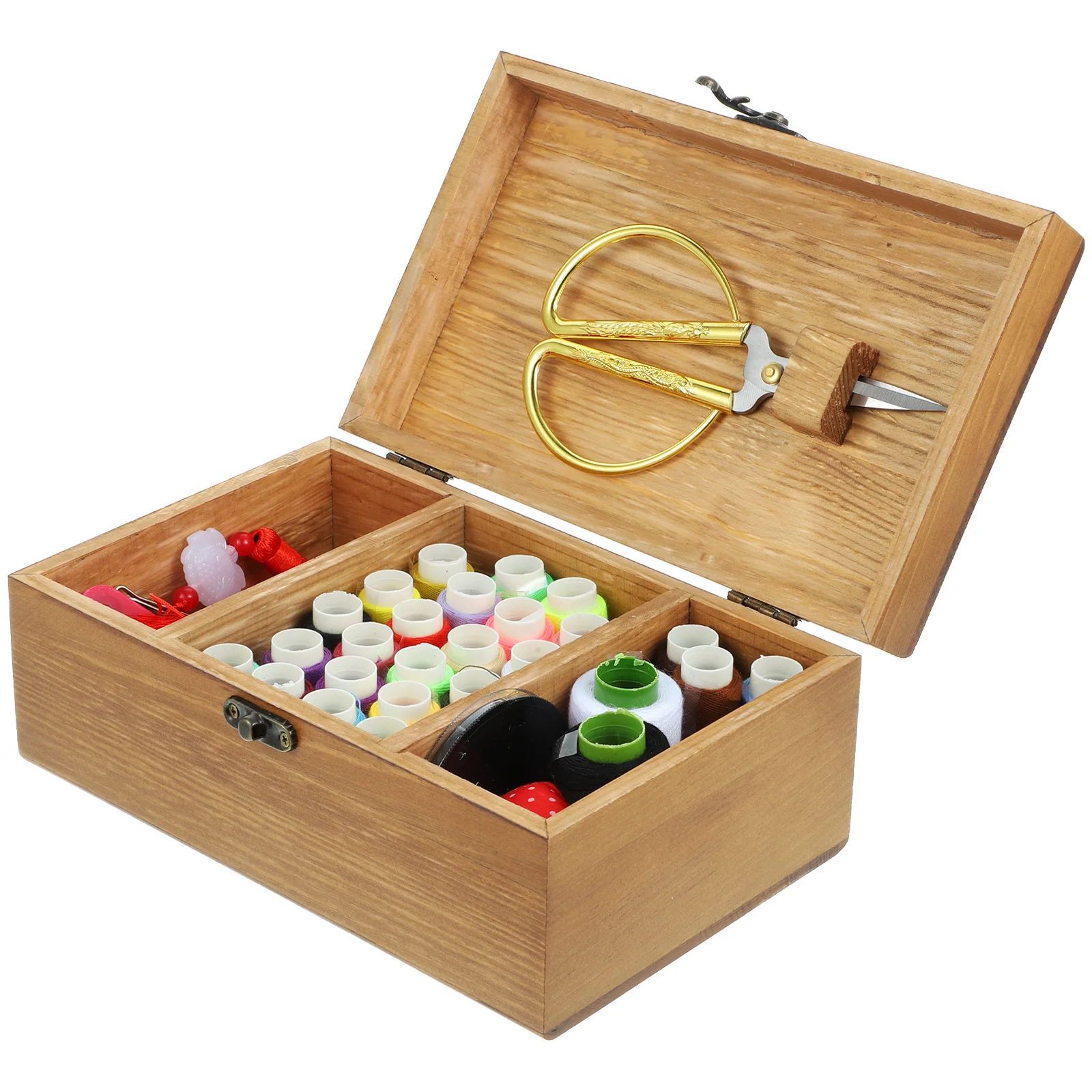 

1 Set Boxed Travel Needlework Kit Needle Thread Box DIY Sewing Tool Kit Accessories