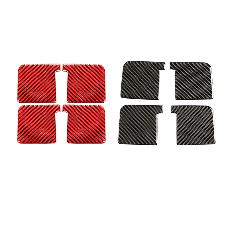 

Carbon Fiber Inner Door Bowl Cover Trim Sticker For Toyota - 2014 2015 2016 2017 2017 2018 2019 2020 2021
