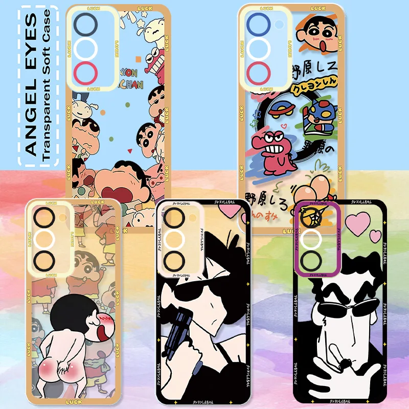 Мелки S-Shin-C-chan чехол для телефона с ангельским глазом Samsung A 24 23 22 21 20 15 14 13 11 10 05 04 03 02
