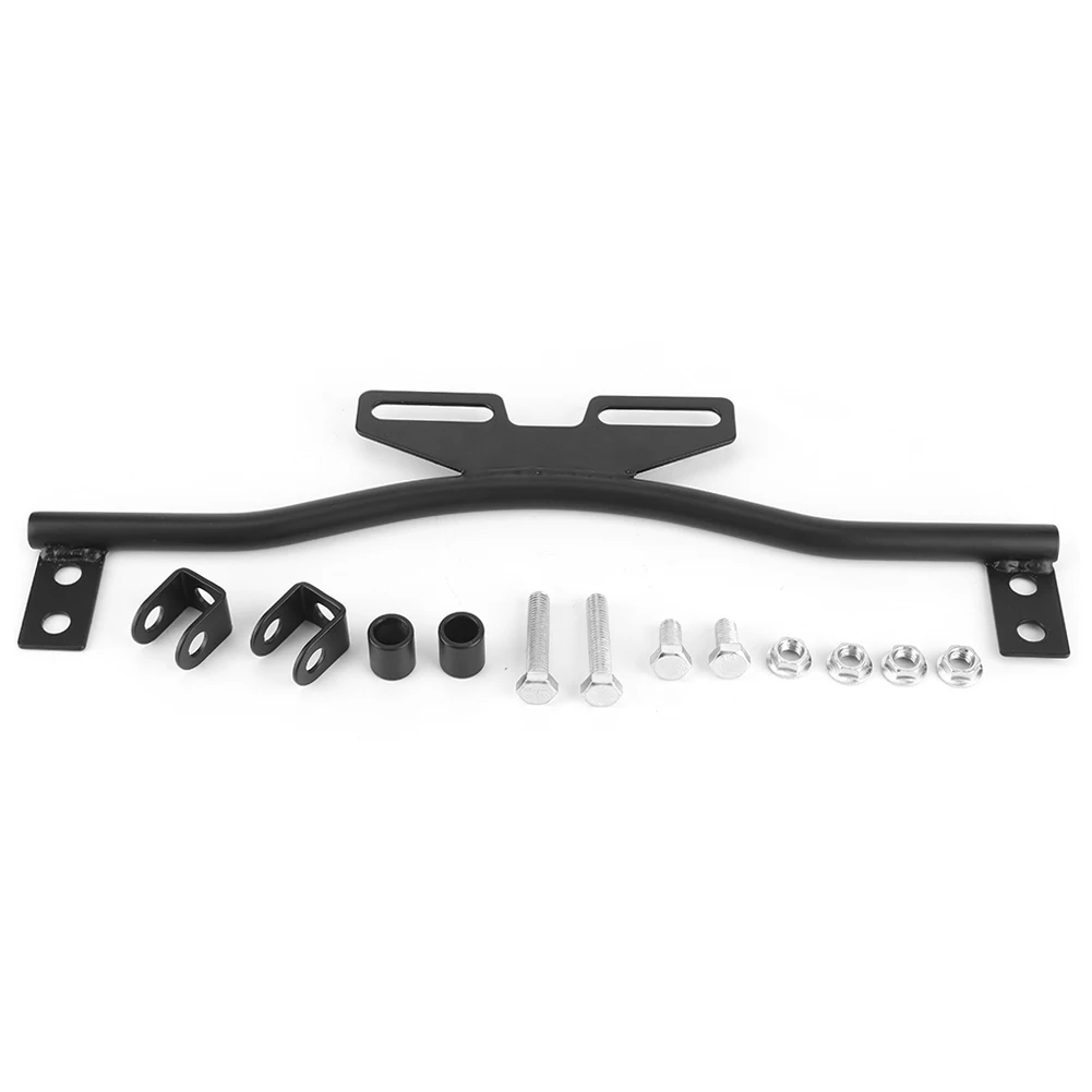 

Aluminum Alloy Motorcycle Front Bumper Bracket Fog Light Mount Support Fit for HondaBlack