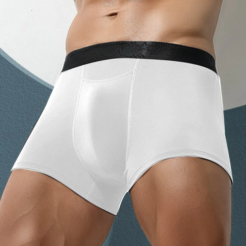 

Breathable Boxers Panties Men’s Breathe Underwear Bullet Separation Scrotum Physiological Underpants Ropa Interior Hombre