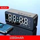 Часы с Bluetooth-динамиком, FM-радио, светодиодный цифровой смарт-будильник, часы, настольные электронные часы, украшение для стола