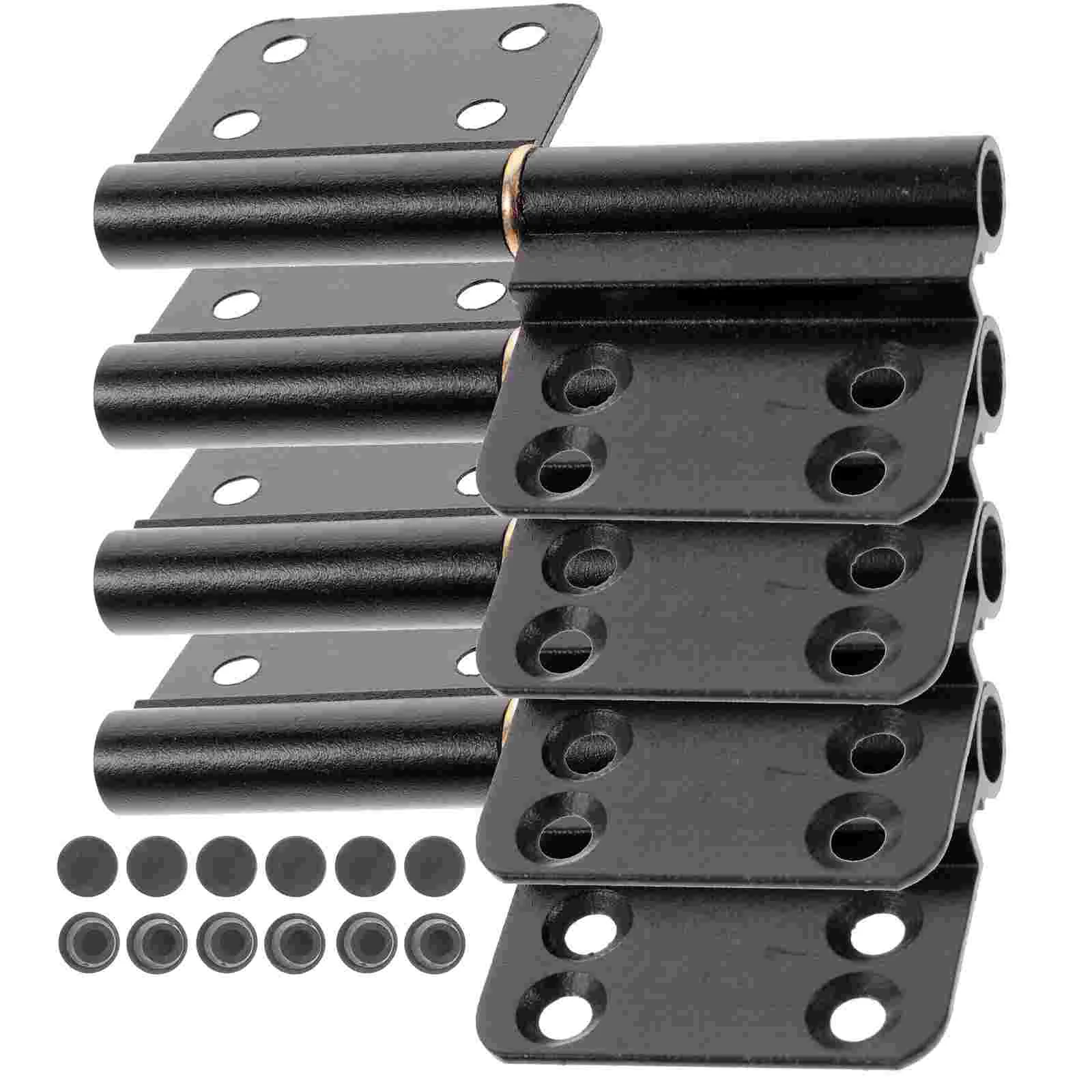 

Hinge Door Hingescabinet Residential Lift Off Heavy Duty Interior Folding Doors Black Closing Self Gate Metal Aluminum Alloy