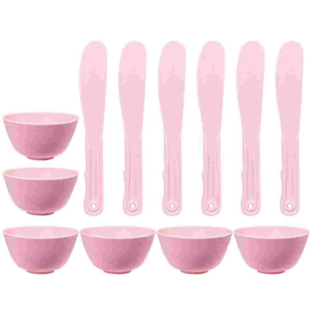 

6 Sets Facial Mask Mixing Bowl Tool DIY Face Tools Applicator Skincare Salon Small Silicone Bowls Beauty Supplies