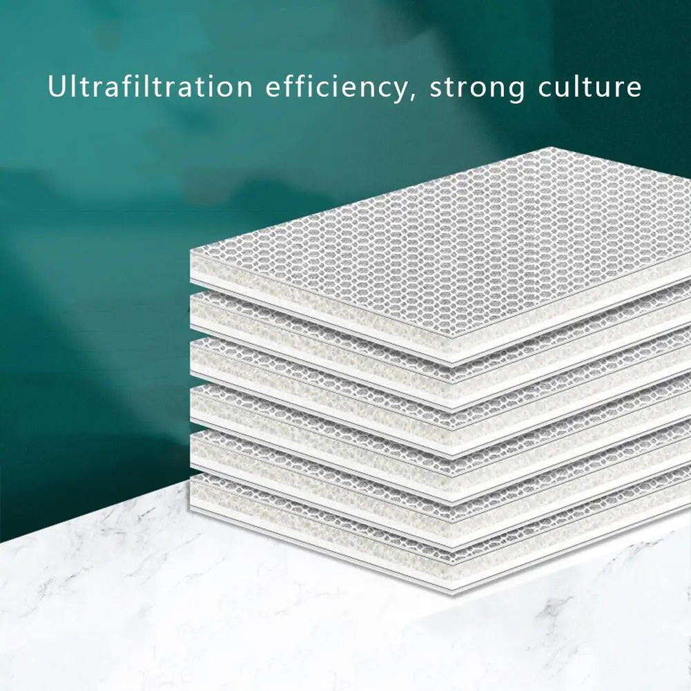 

Aquarium Fish Tank 8D Filter Sponge No Glue Foam Biochemical Cotton Filtration Accessories