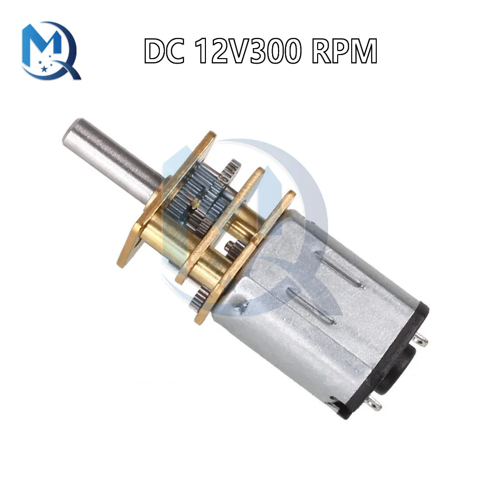 

DC 12V 300 RPM Micro Reducer Motor Gear Metal Gearbox Wheel with Gearwheel