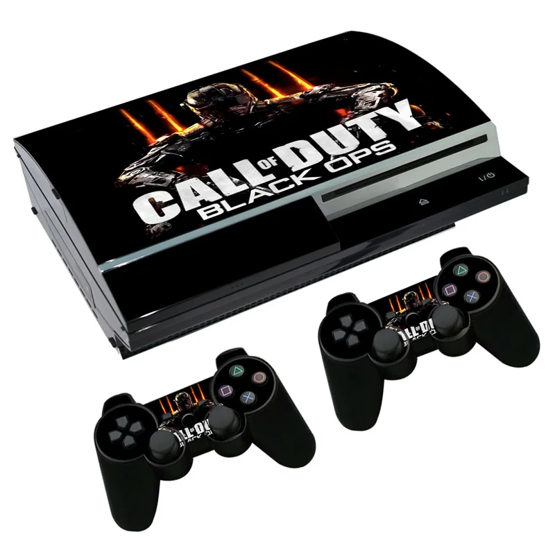 Наклейки Call of duty для PS3 Fat наклейки консоли на 2 контроллера