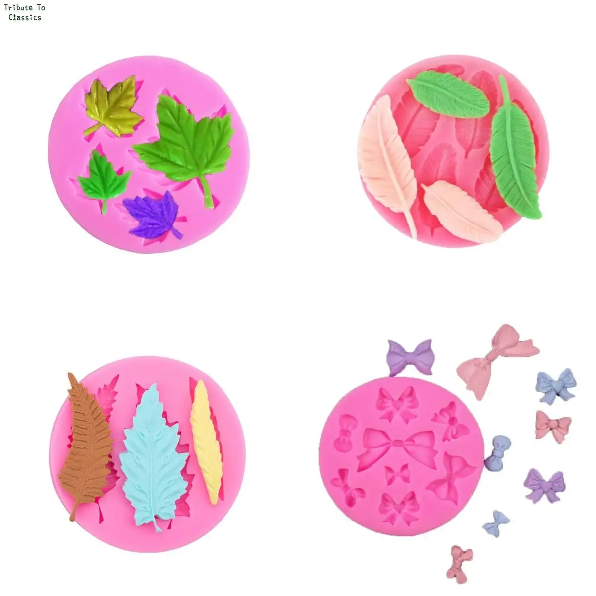 

Birds Feather Sugar Buttons Silicone Mold DIY Fondant Cake Decorating Tools Chocolate Gumpaste Lace border Mold Baking Utensils