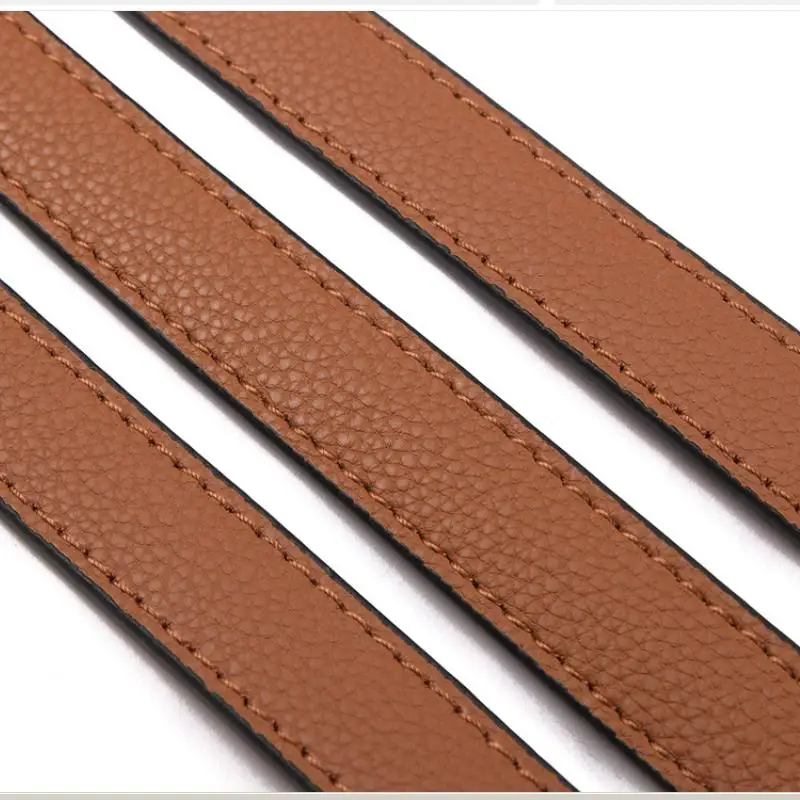 Регулируемый ремень для сумки из зернистой телячьей кожи переноски через плечо