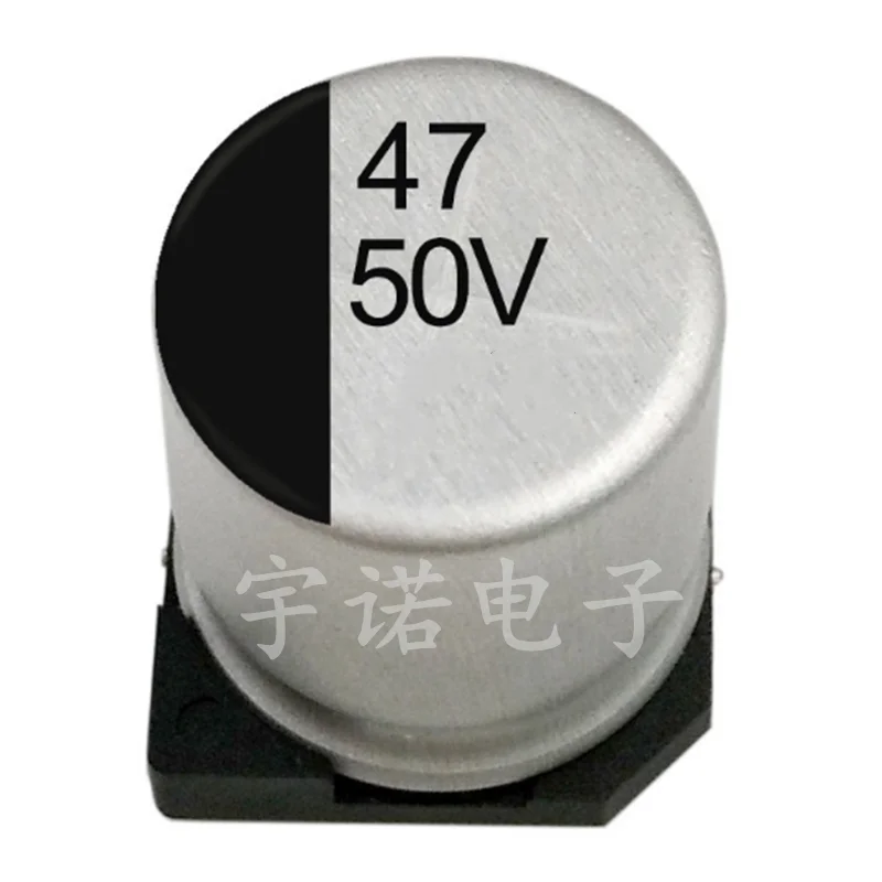 

10piece 50V47UF Aluminum Electrolytic Capacitor 6.3*7.7mm SMD High-quality Good Quality Patch 47uf 50v Size：6.3x7.7（MM）