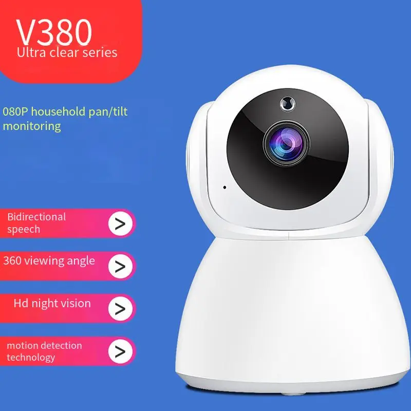 

IP-камера видеонаблюдения V380 Pro, Wi-Fi, 1080P, Ptz
