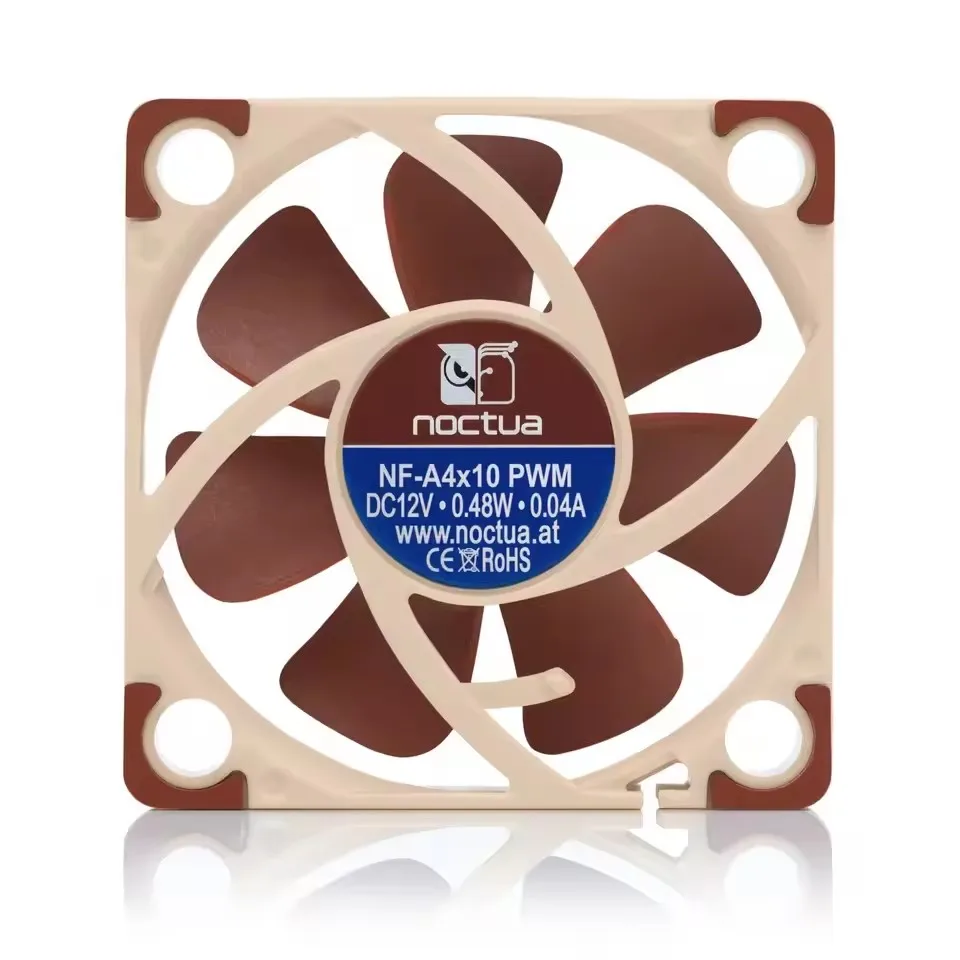 Noctua NF-A4x10 3pin4pin 12V5V Корпусный вентилятор 40x40x10mm Тонкий вентилятор ШИМ Интеллектуальный контроль температуры Ультрамаленький вентилятор (art.: 3920cff37dbd4) - 3920cff37dbd4