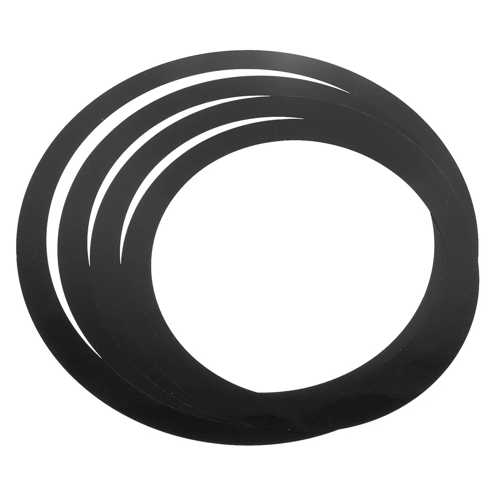 

4 Pcs Practice Pad Drum Kit Mute Elastic Belt Snare Damperner Set Round Ring Electronic Portable Silencer
