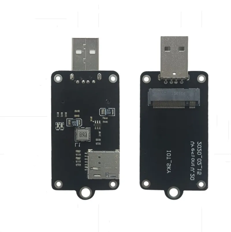 Плата разработки M.2 к USB2.0 LTE для модулей EM05 EM06 EM12 EM7455