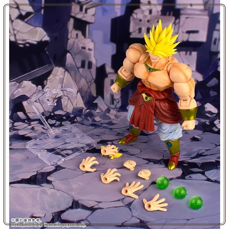 Demonicacal Fit Legendary Berserker Broly 6-дюймовая подвижная кукла (art.: 3920ce77964cc) - 3920ce77964cc
