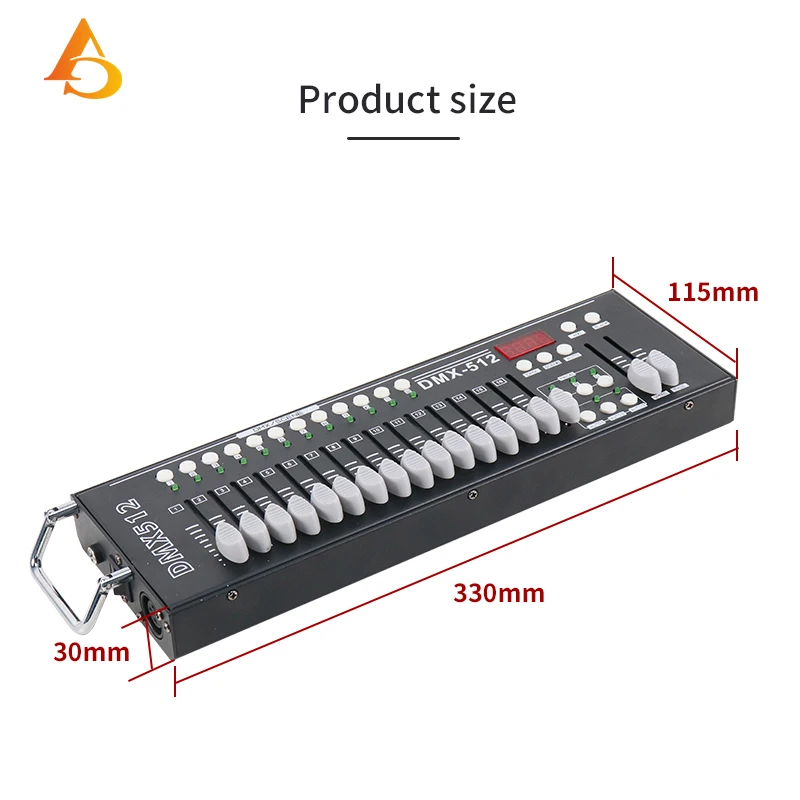 

Контроллер DMX 512-16 Диско- DJ DMX Консоль Контроллеры сценического освещения для DMX Light DJ Party Light Beam Wash Lighting