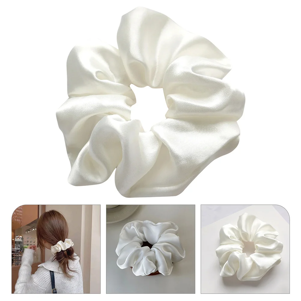 

5pcs Satin Scrunchies Scrunchies Ponytail Holders Headdress Hair Accessory For Scrunchies For