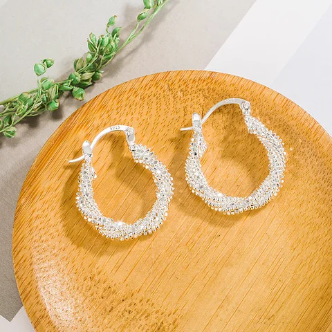 Серьги из серебра 925 BFCLUB