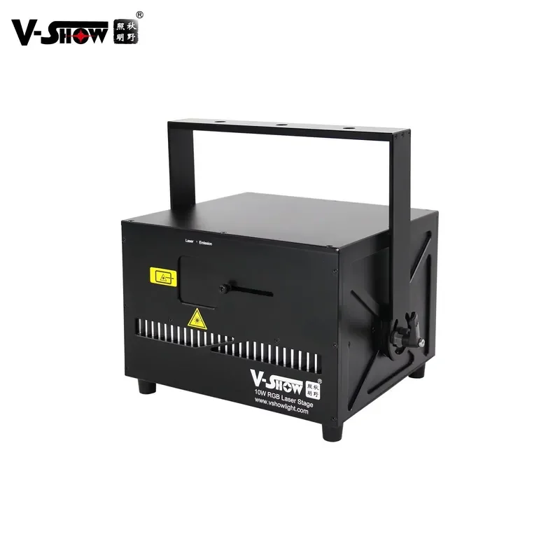 Фото Проектор световых эффектов VSHOW L1003 10W DJ Disco Light Pro LED для дискотек, сцены, вечеринок, ночных клубов и театров №5