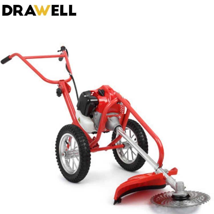 

Drawell Gasoline Lawn Mower 2 Stroke 42.7CC Fuel Tank 1L Hand Push Lawn Mower