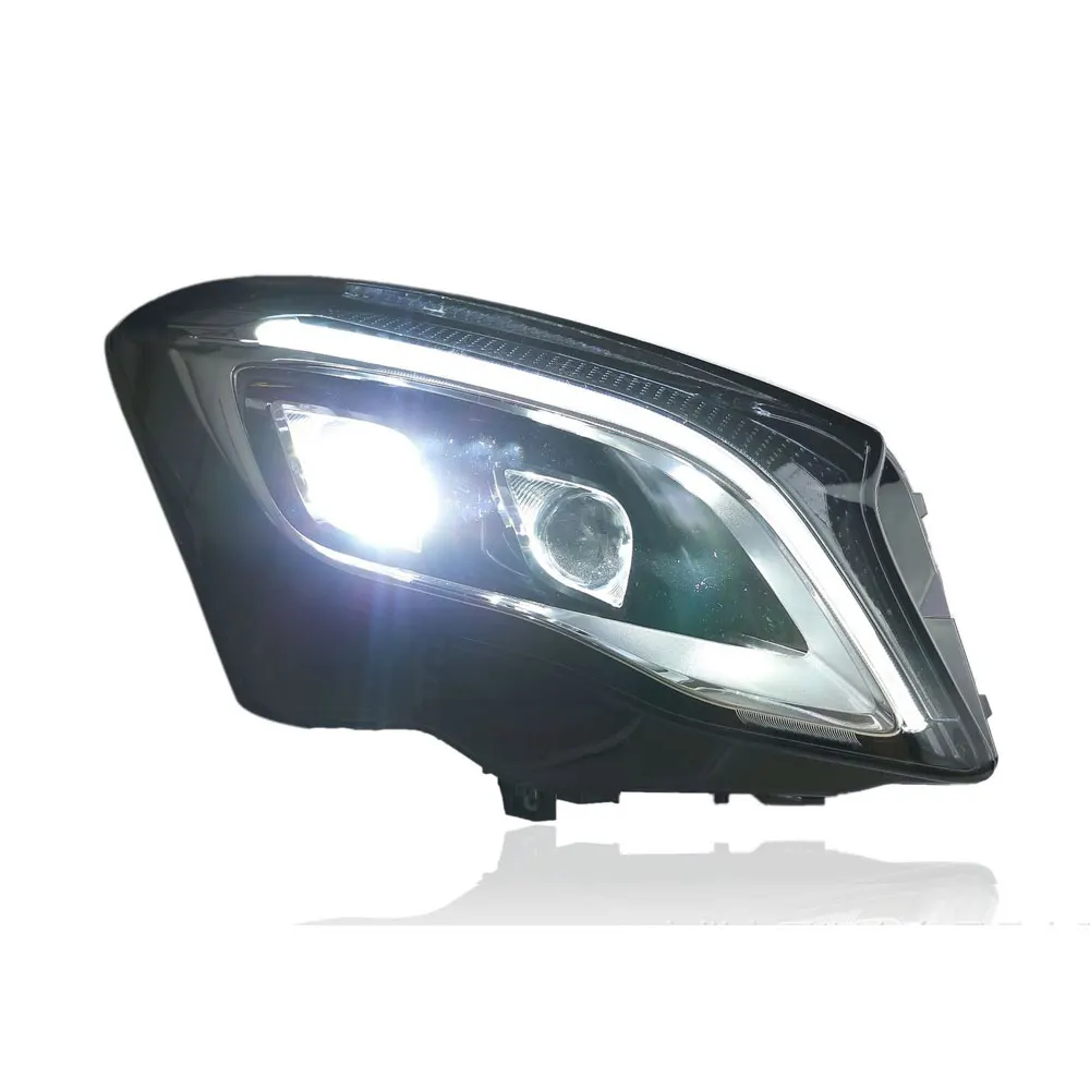 Автомобильные фары для GLA 2015-2019 X156 GLA180 GLA200 GLA250 светодиодный 45 модификация фар
