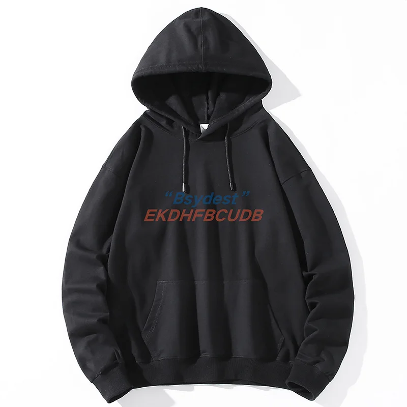 

2023 Mens Hoodies Men New Casual Print Sweatshirt Male Vintage Oversized Streetwear White Hoodies Men Sweatshirts