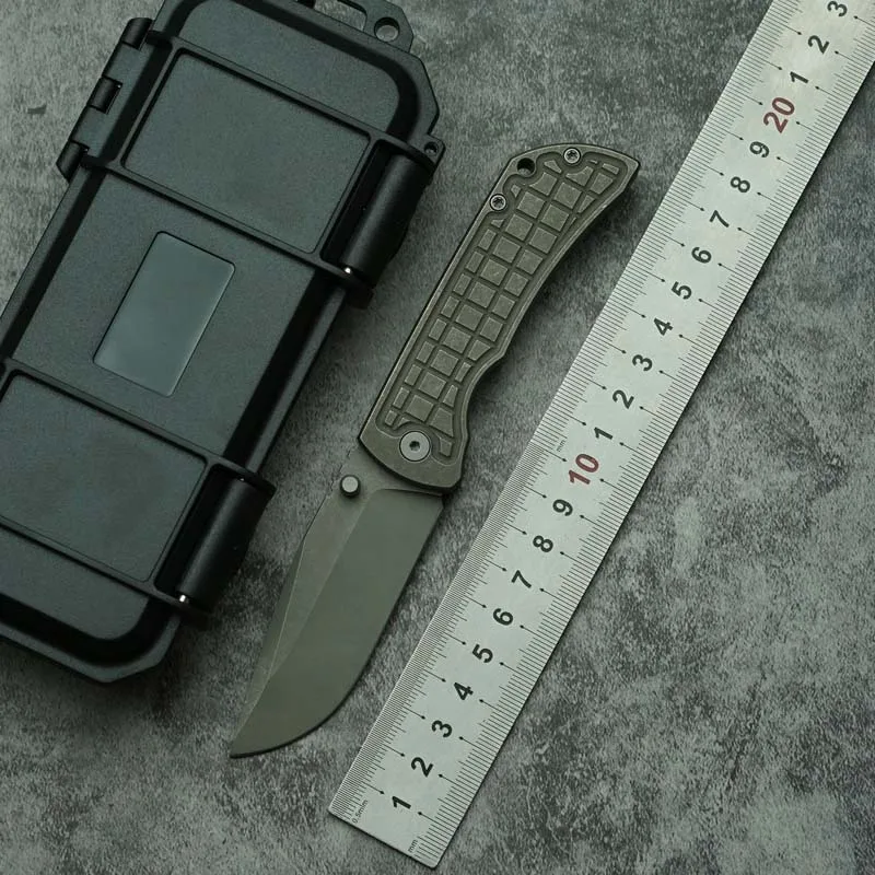 LEMIFSHE индивидуальный Mac2 3 0 &quot100% 154 см лезвие ручка из титанового сплава открытый