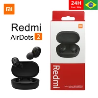 xiaomi redmi airdots 2 true wireless earphone tws bluetooth 5 0 stereo noise reduction headset with mic in ear earbuds headphone