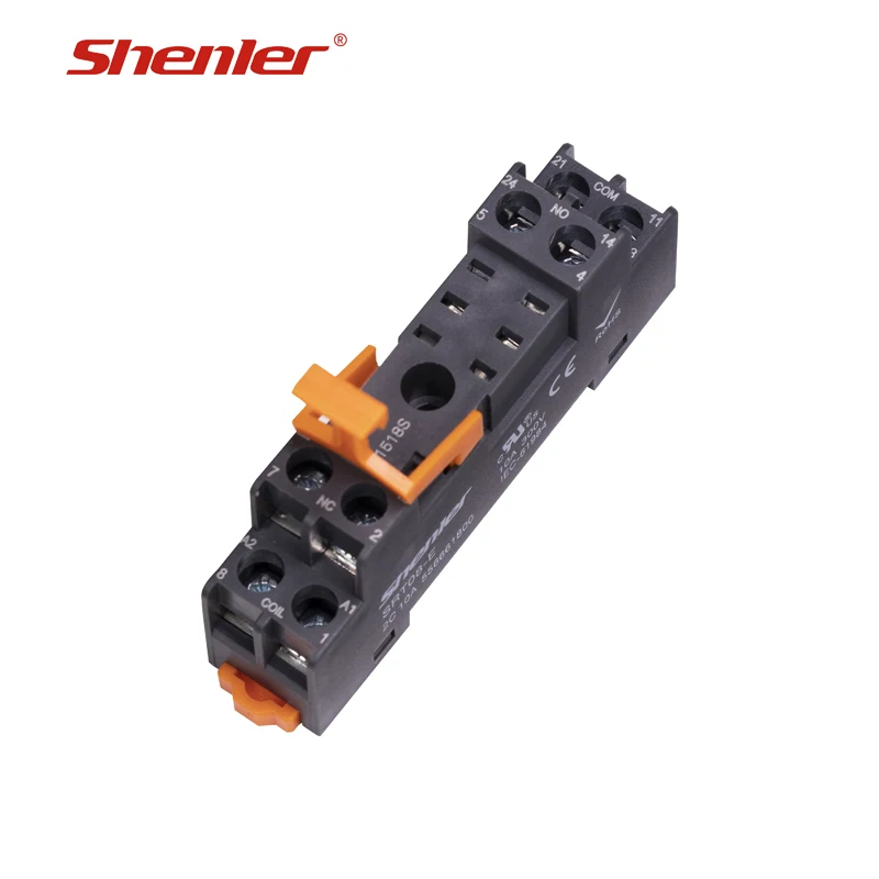 Shenler SRT08-E China Quality11 Pin Octal Socket Ptf08a Base Universal Box Manufacturer Универсальный 14Pin 24vdc - купить по